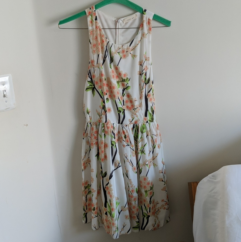 Floral boutique graduation dress